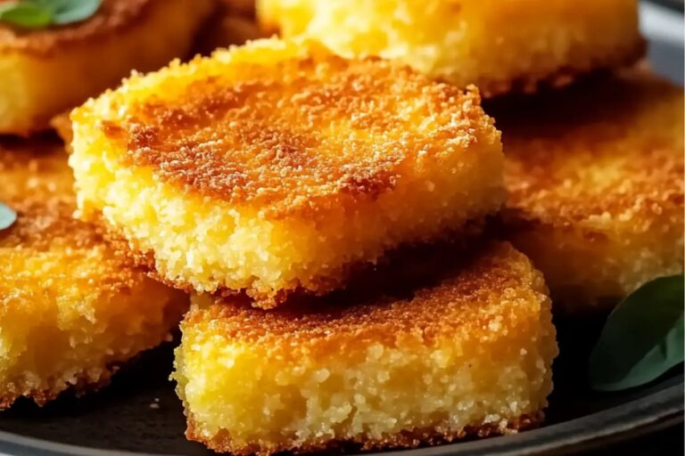Crispy Fried Cornbread Recipe