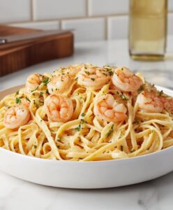 Mouthwatering Garlic Butter Shrimp Pasta Recipe