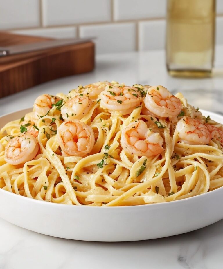 Mouthwatering Garlic Butter Shrimp Pasta Recipe