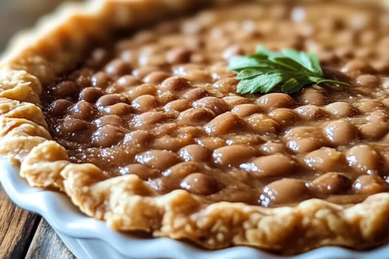Pinto Bean Pie Recipe