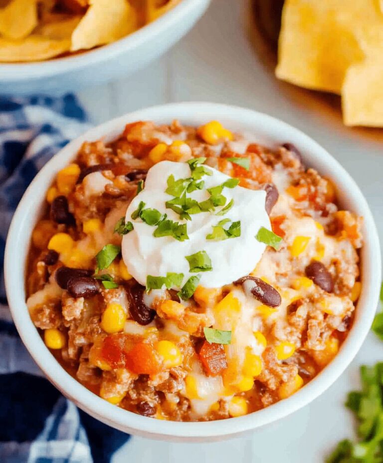 Slow Cooker Cowboy Casserole Recipe