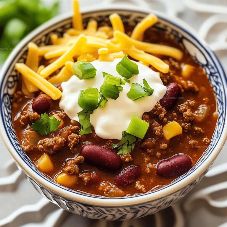 How To Make Homemade Chili Recipe