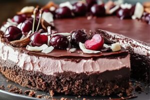 Cherry-Coconut Chocolate Torte Recipe