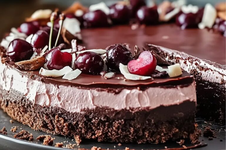 Cherry-Coconut Chocolate Torte Recipe