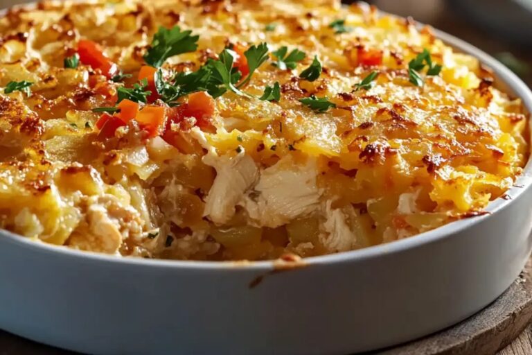 Chicken Hashbrown Casserole Recipe