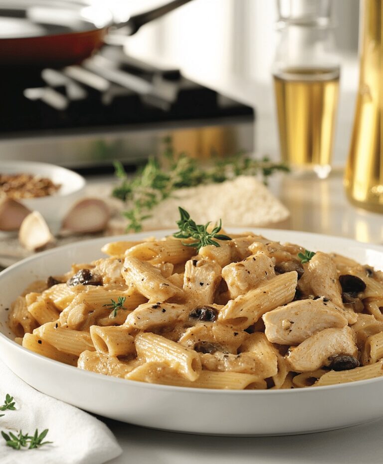 Chicken Marsala Pasta Recipe