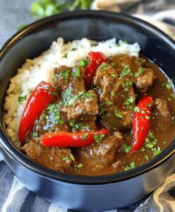 Pepper Steak In A Crock Pot Recipe