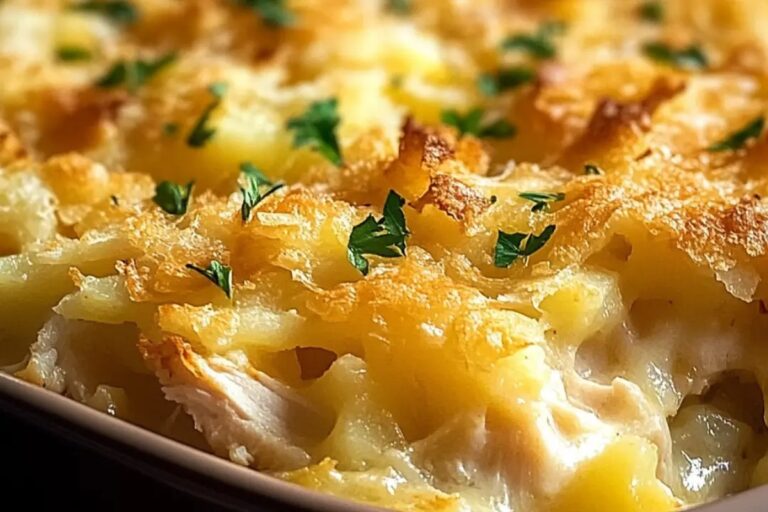 Comforting Chicken And Hashbrown Casserole Recipe