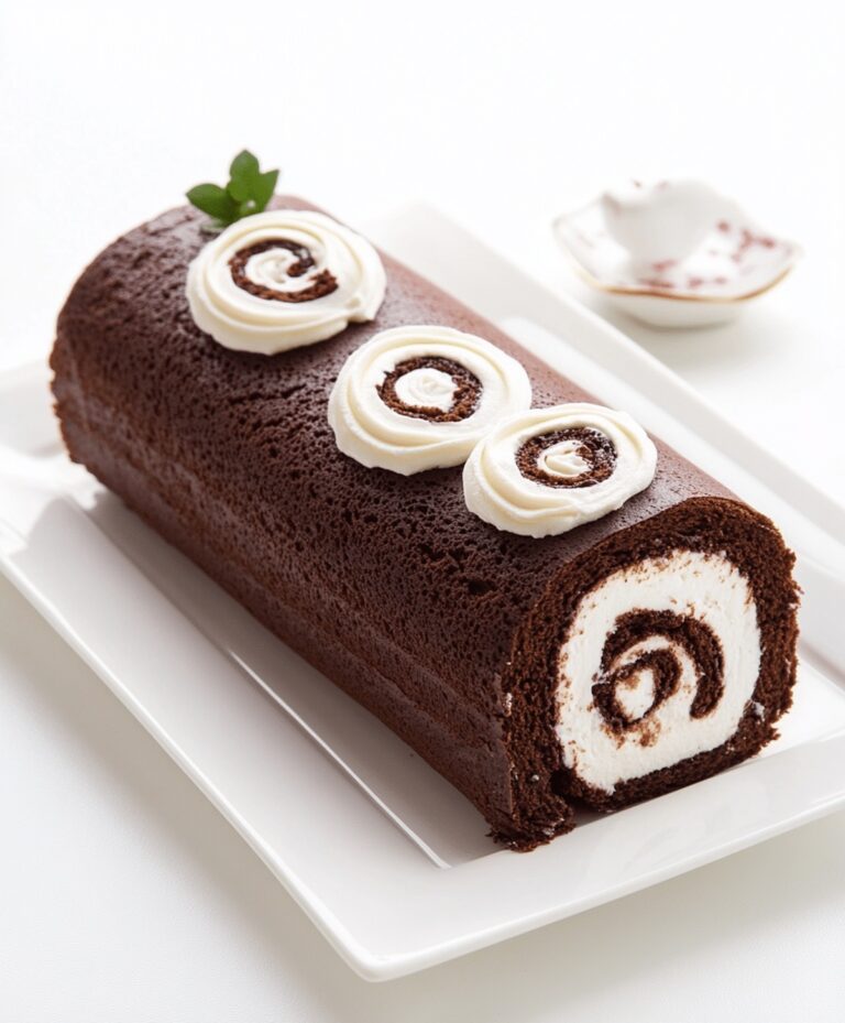 Indulgent Choco Swiss Roll Delight Recipe