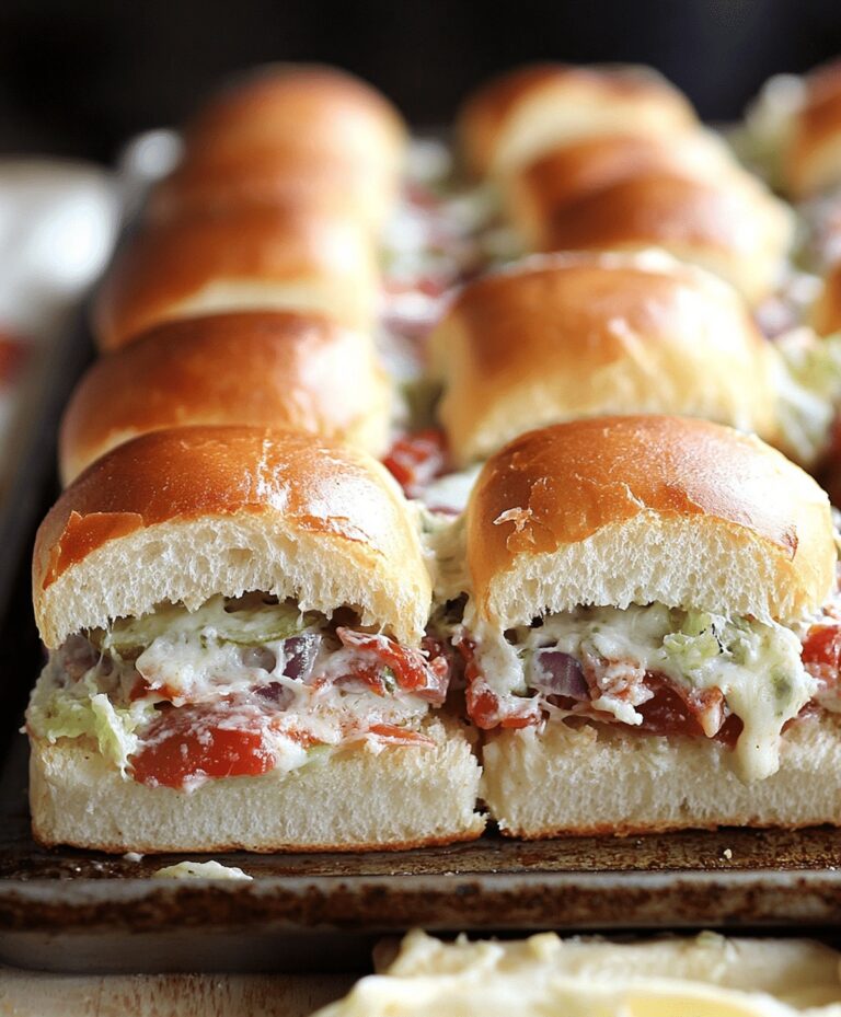 Italian Sliders Recipe