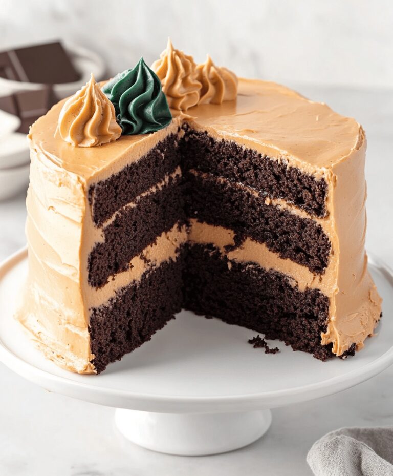 Indulgent Chocolate Peanut Butter Cake Recipe