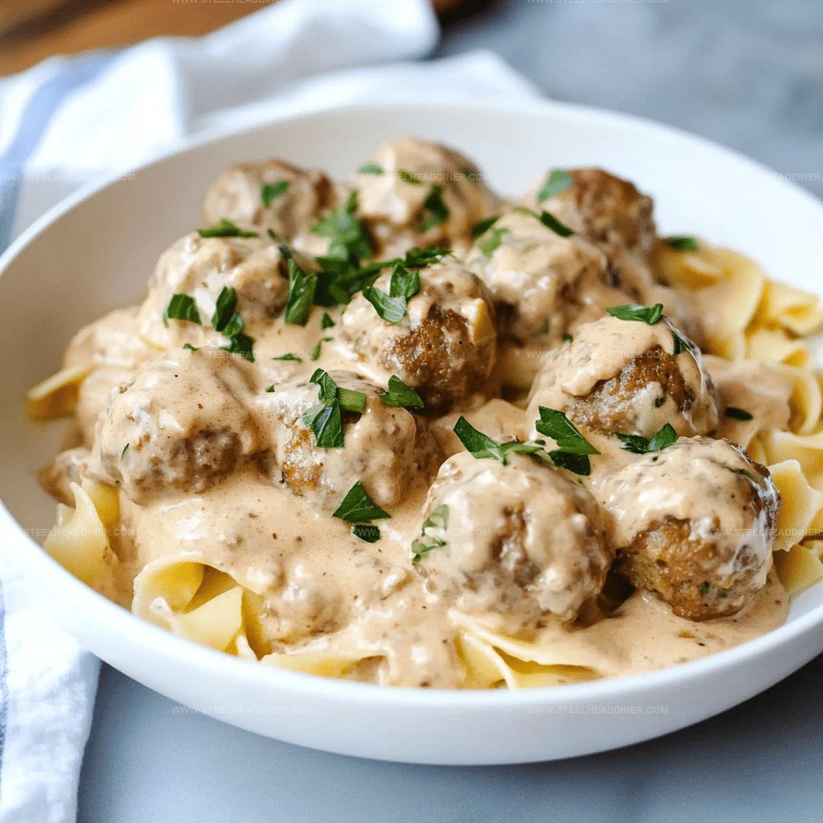 Meatball Stroganoff Recipe