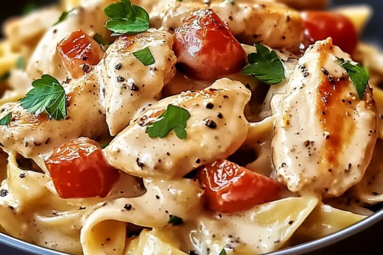 Creamy Chicken Marsala Pasta Recipe
