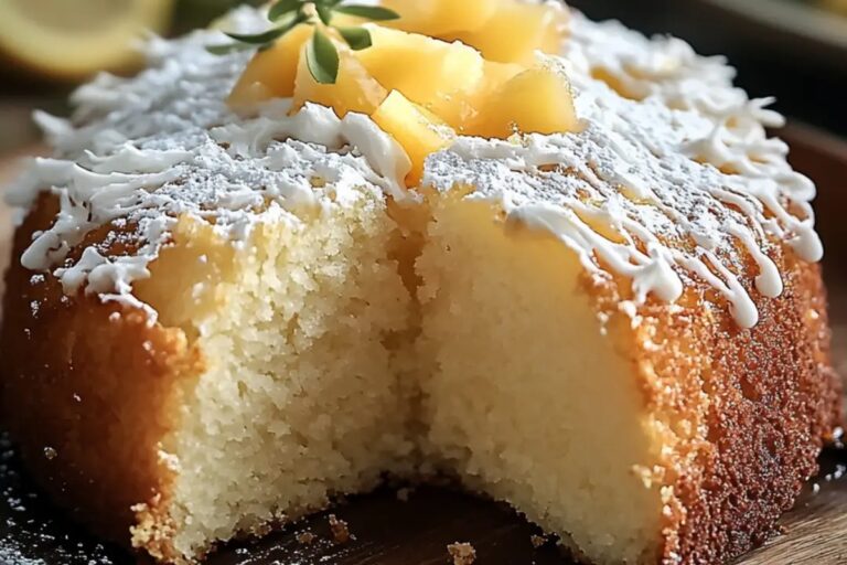 Pina Colada Pound Cake Recipe