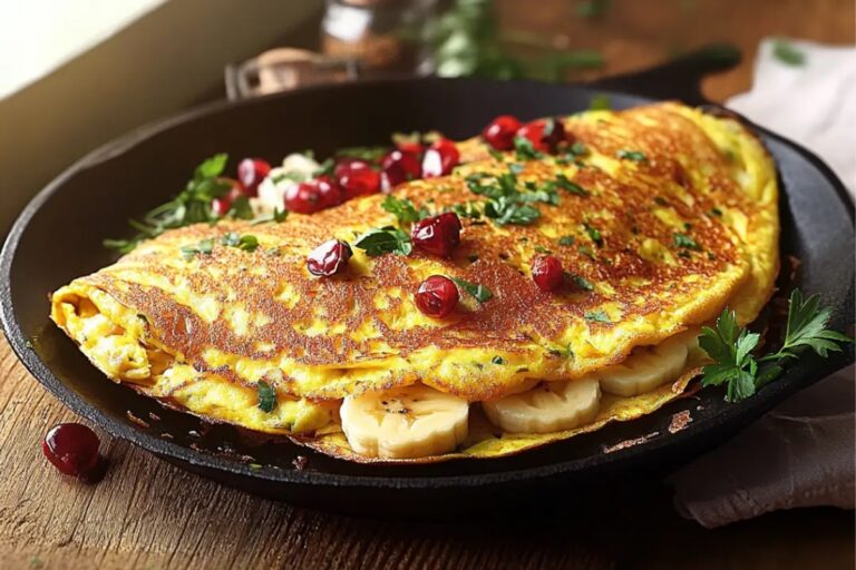 Banana Omelet Recipe