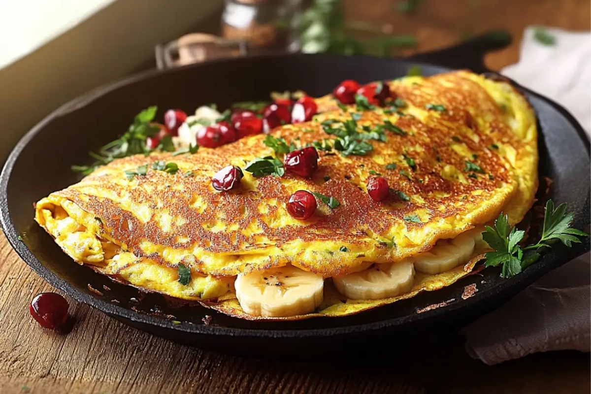 Banana Omelet Recipe