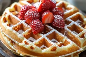 Quick High Protein Waffles Recipe