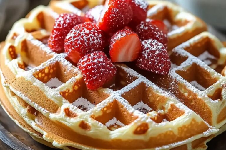 Quick High Protein Waffles Recipe