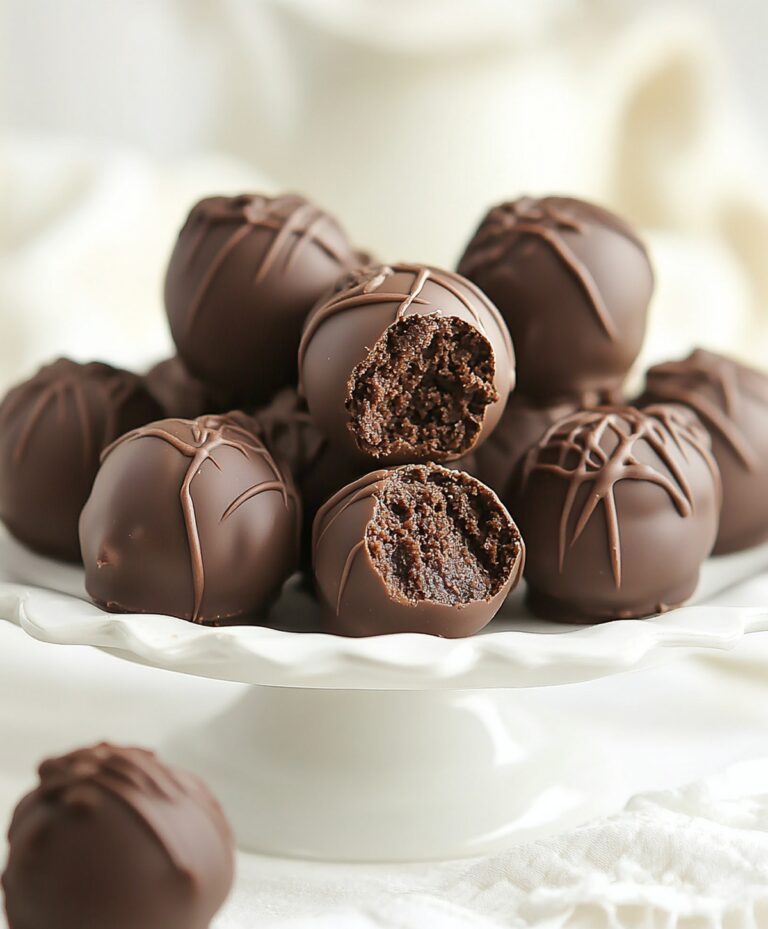 Decadent Brownie Truffles Recipe