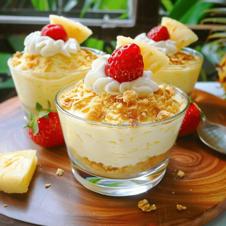 Pina Colada Cheesecake Mousse Recipe