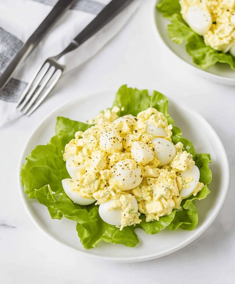 Easy Keto Egg Salad Recipe
