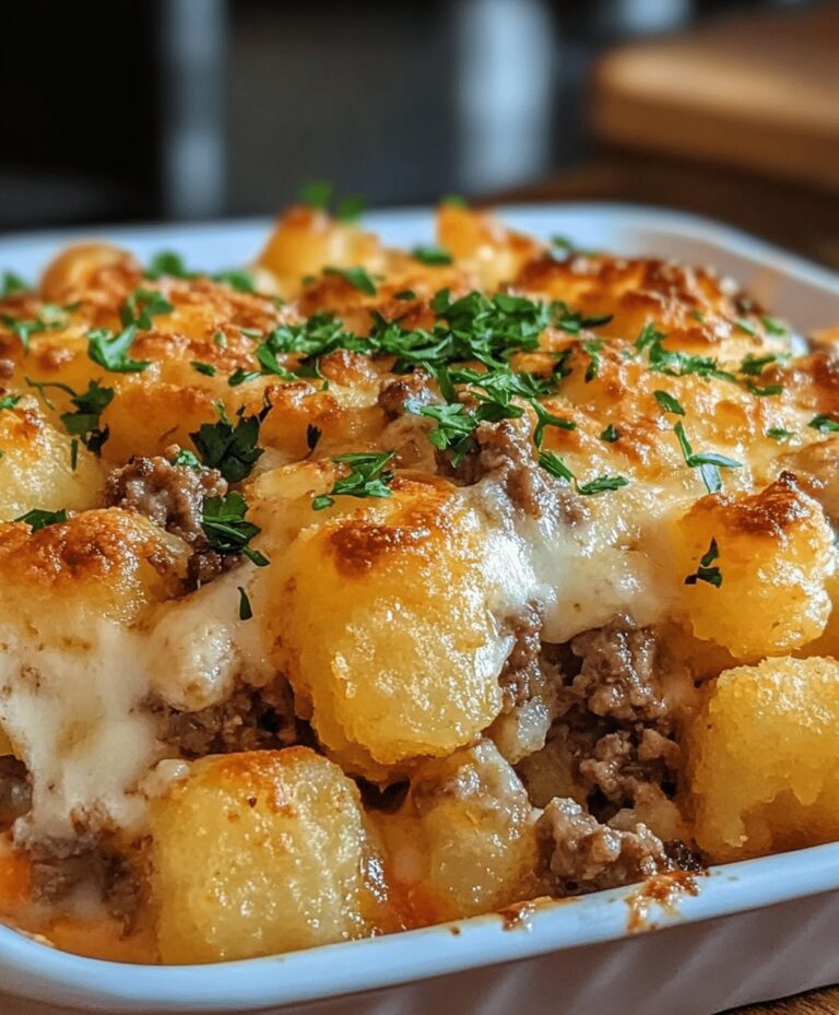 Tater Tot Casserole With Ground Beef Recipe