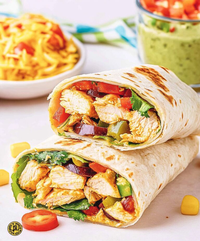 Southwest Chicken Wrap Recipe