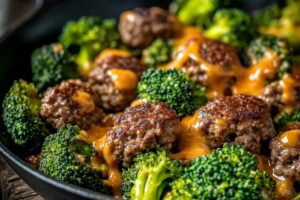 Keto Hamburger And Broccoli Skillet Recipe