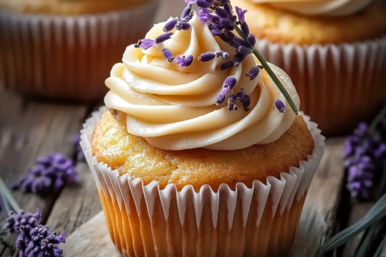 Honey Lavender Cupcakes Recipe