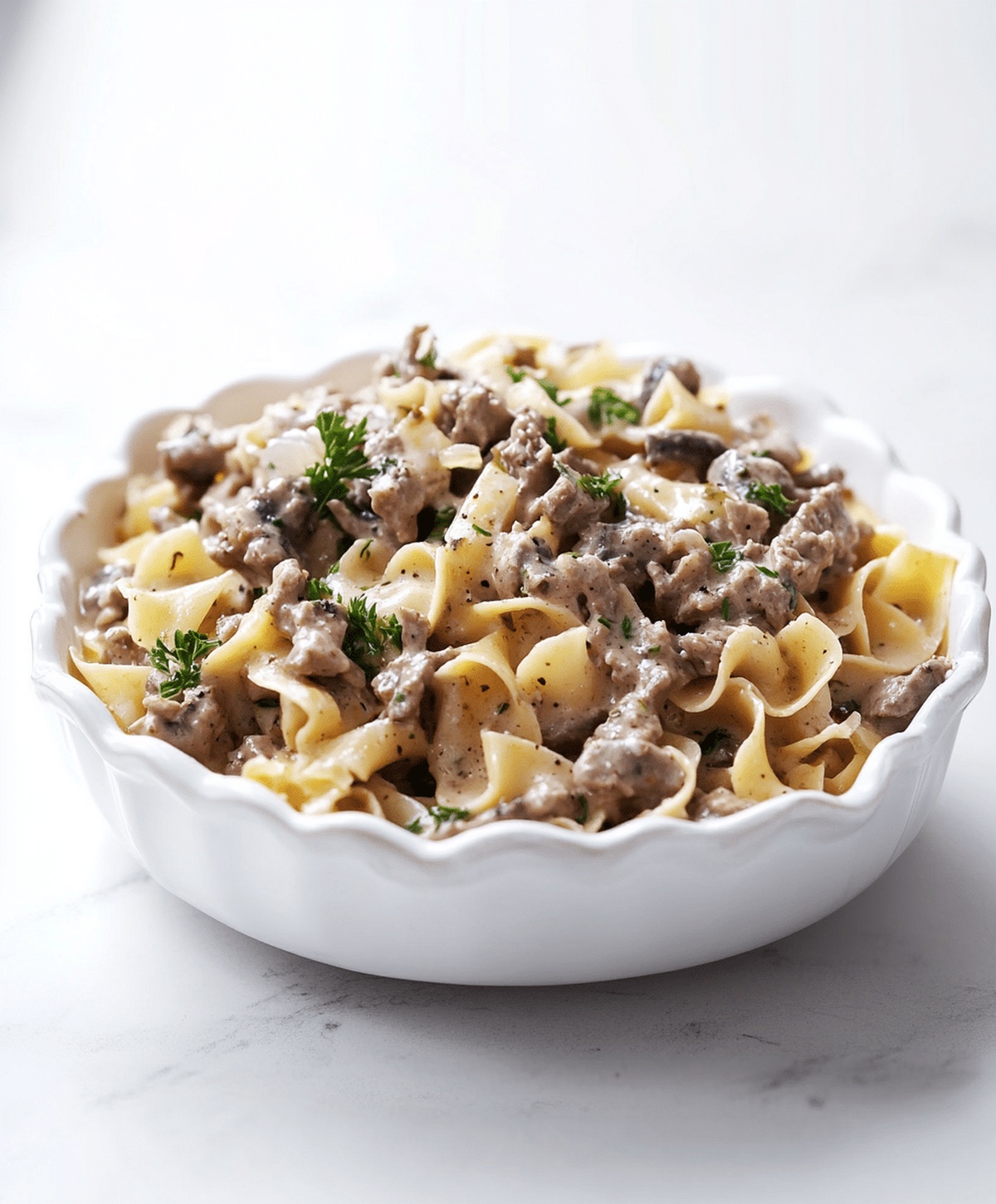 Ground Beef Stroganoff Recipe