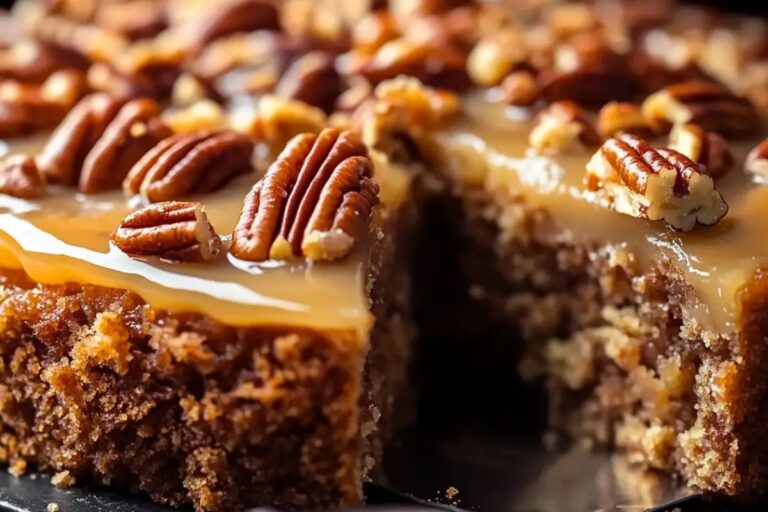 Pecan Praline Cake Recipe
