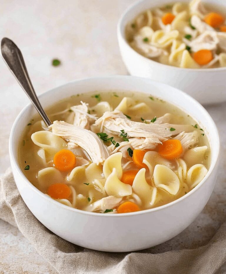Crockpot Chicken Noodle Soup Recipe