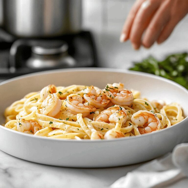 Garlic Butter Shrimp Pasta Recipe