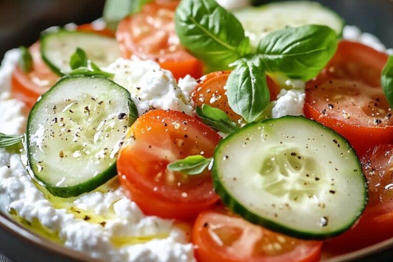 Tomato & Cucumber Cottage Cheese Recipe