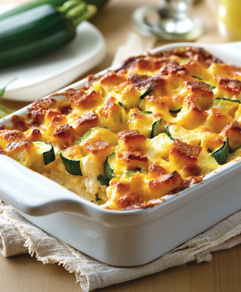 Creamy Zucchini Casserole Recipe