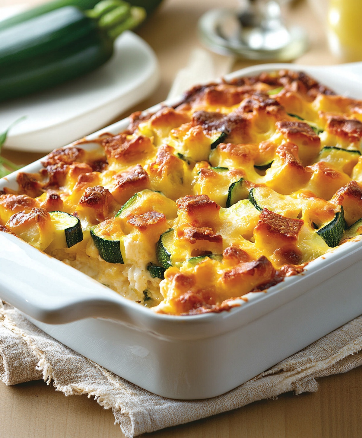 Creamy Zucchini Casserole Recipe