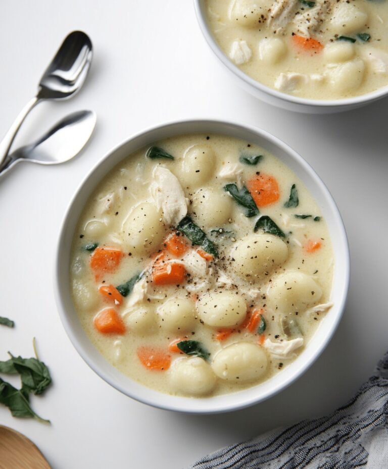 Olive Garden Chicken Gnocchi Soup Recipe