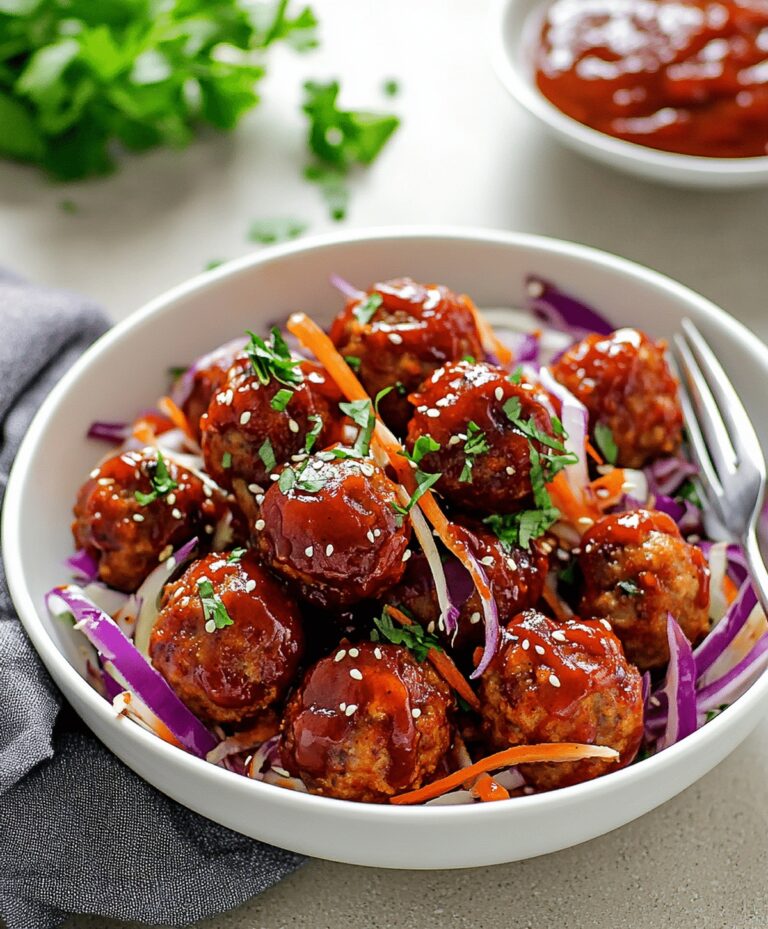 Tangy Pineapple BBQ Meatballs Recipe