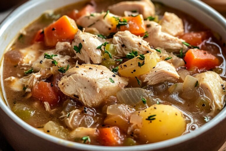 Slow Cooker Chicken Stew Recipe
