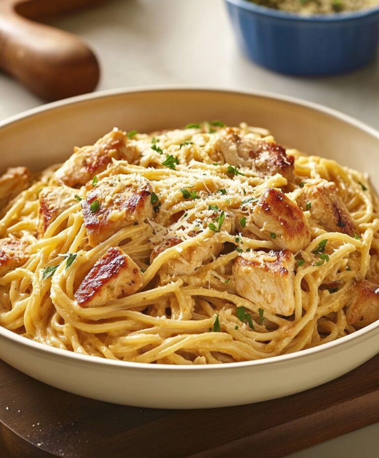 Creamy Chicken Carbonara Recipe