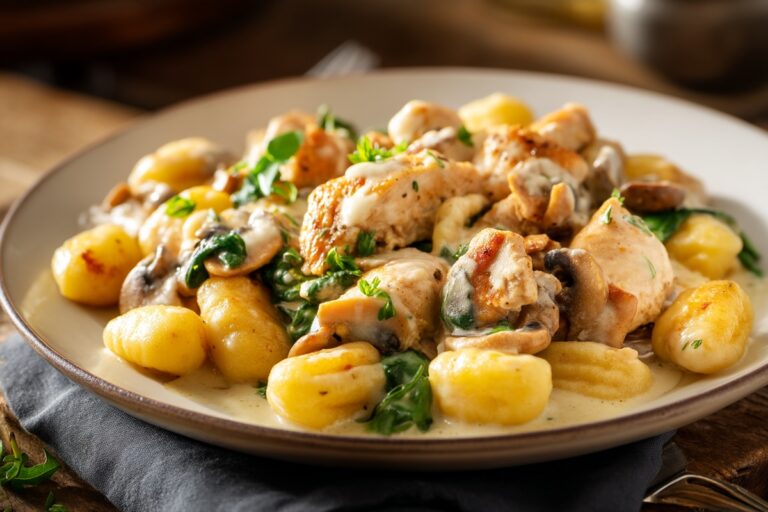 Creamy Chicken And Gnocchi Recipe