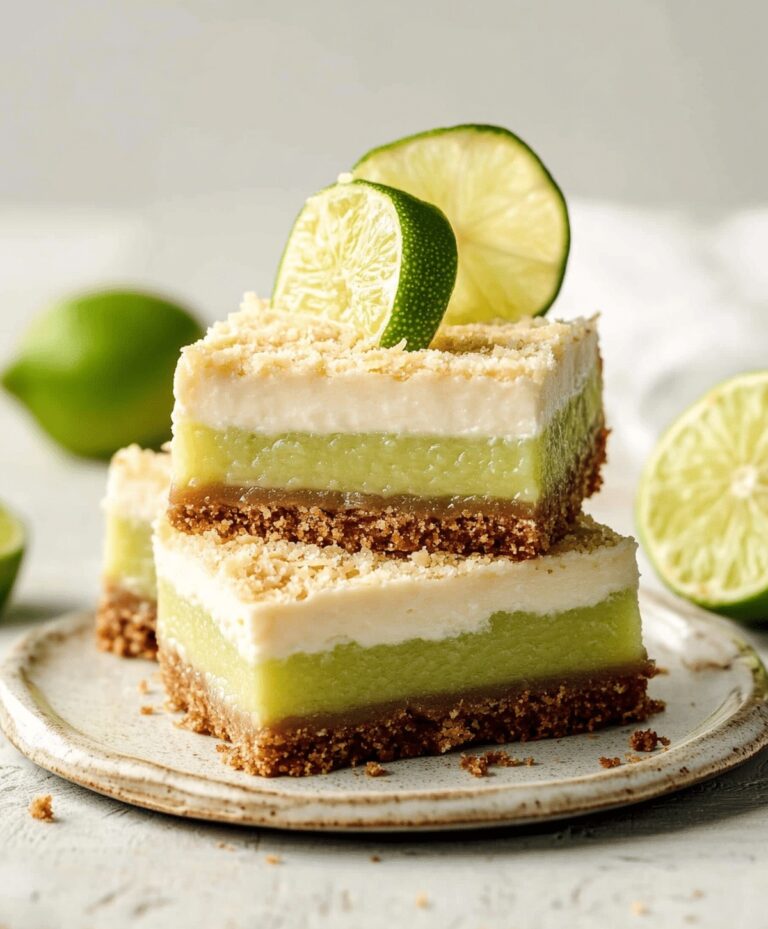 Easy Key Lime Pie Bars Recipe