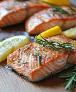 Zesty Lemon Rosemary Salmon Recipe