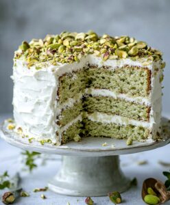 Moist Pistachio Cake Recipe