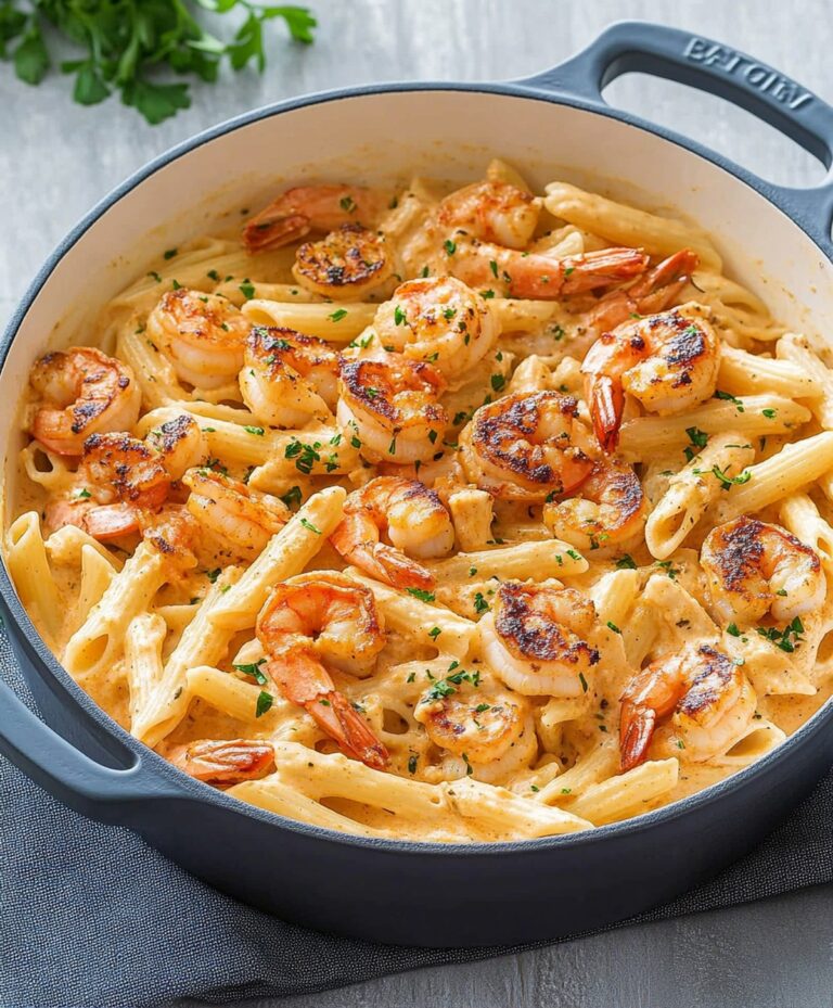 Spicy Cajun Shrimp And Chicken Pasta Recipe
