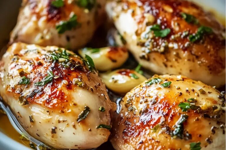 Delicious Garlic Chicken Recipe