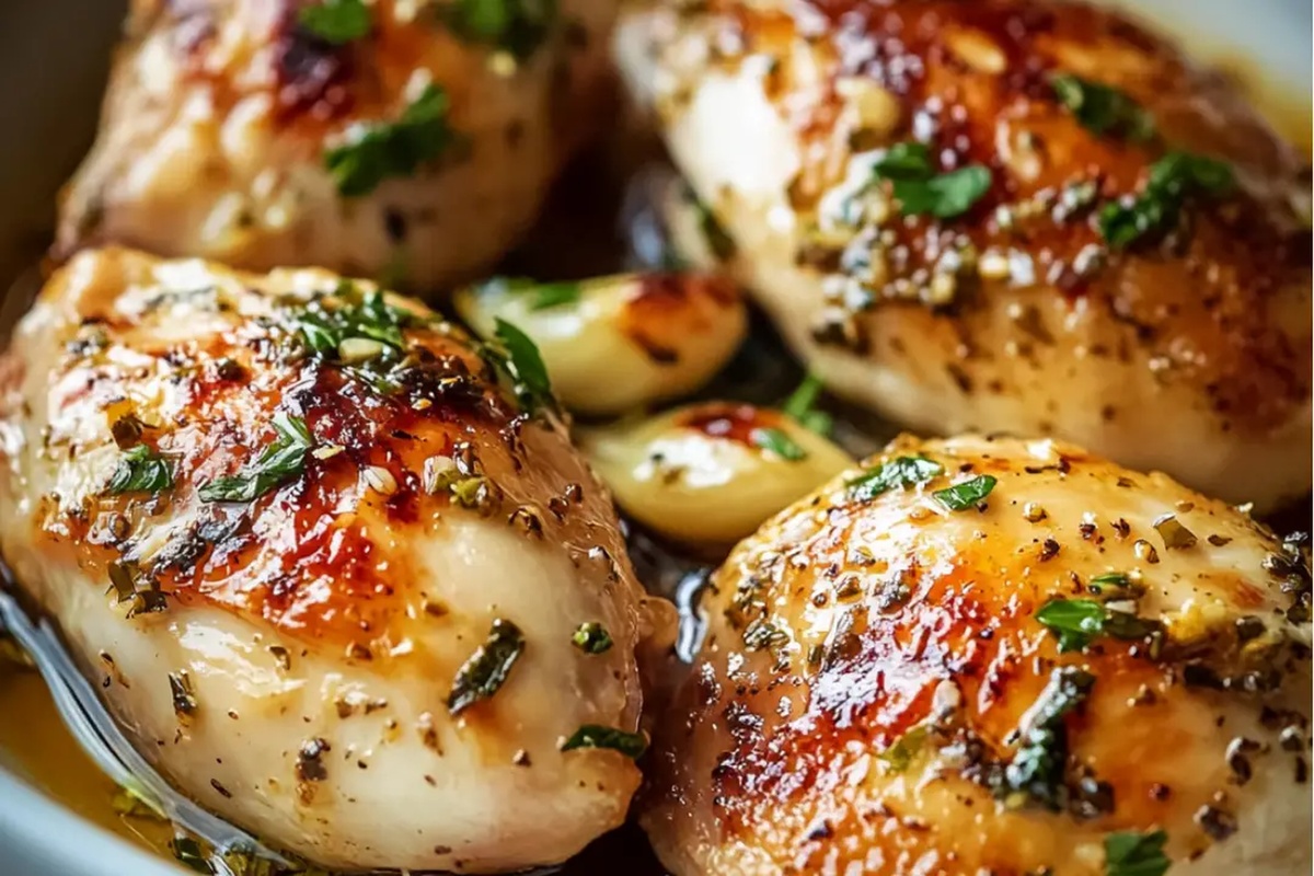 Delicious Garlic Chicken Recipe