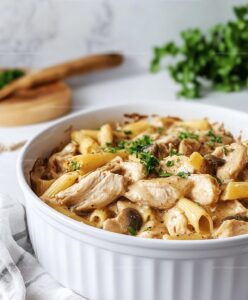 Easy Chicken Marsala Casserole Recipe