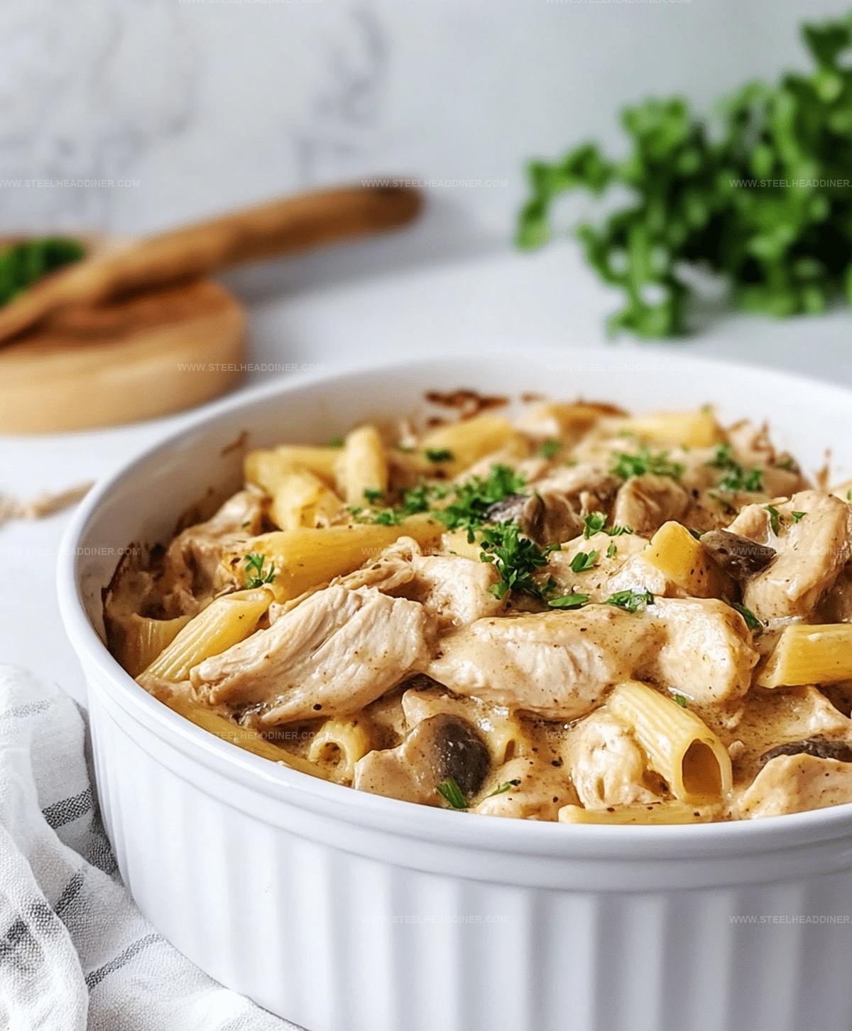 Easy Chicken Marsala Casserole Recipe