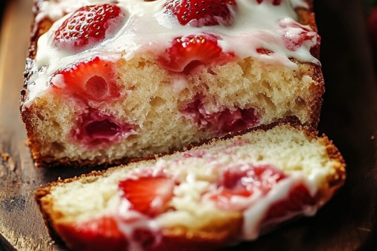 Fresh Strawberry Cream Cheese Bread Recipe